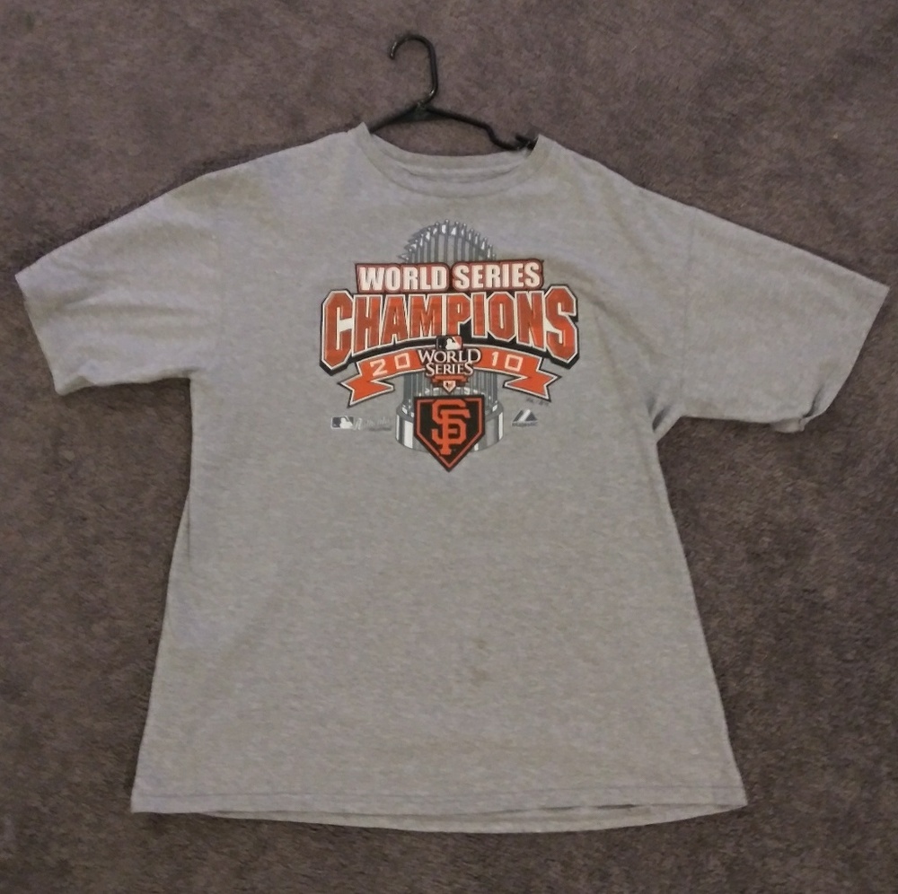 2010 MLB SF Giants World Series Champions Majestic